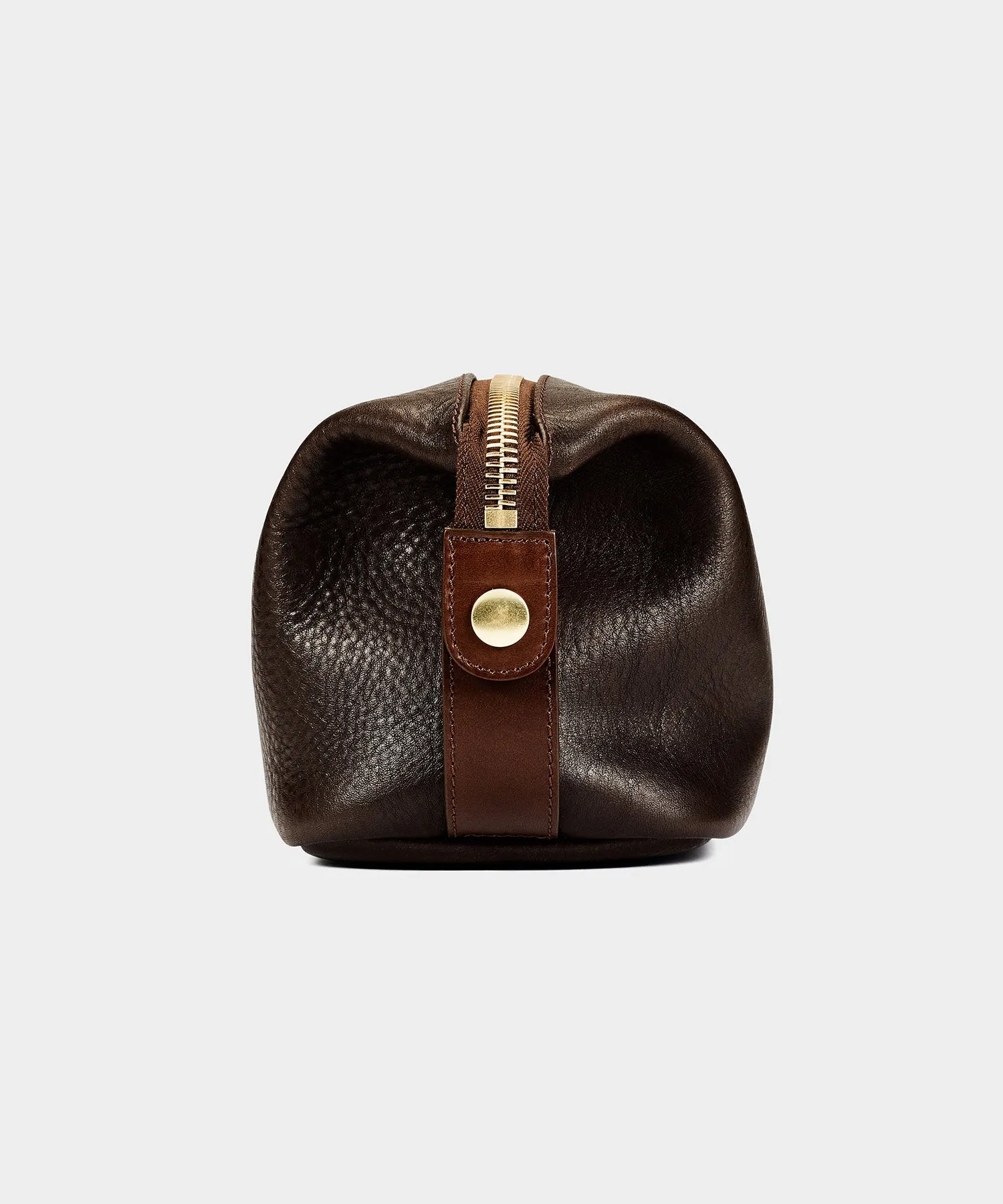 Bennett Winch Leather Washbag in Brown