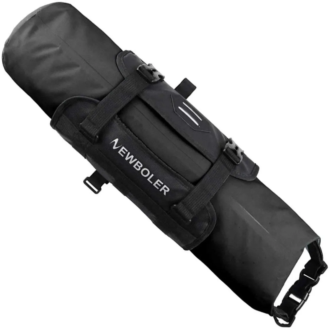 Bicycle Front Tube Bag Waterproof Bike Handlebar Basket Pack Cycling Front Frame Pannier Bicycle Accessories|大容量フロントバック 3-7L 伸縮 防水 ナイロン&TPU