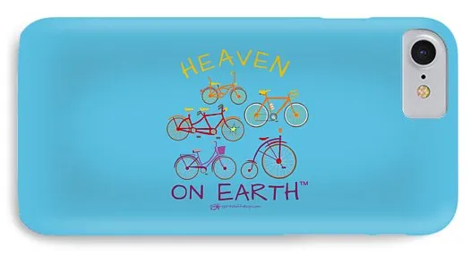 Bicycles Heaven On Earth - Phone Case