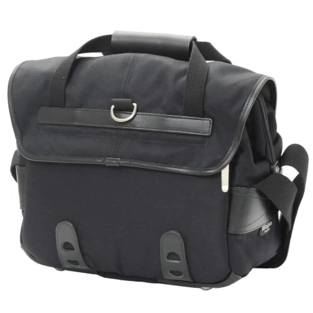 Billingham 207 Camera Bag | Black with Black Leather Trim