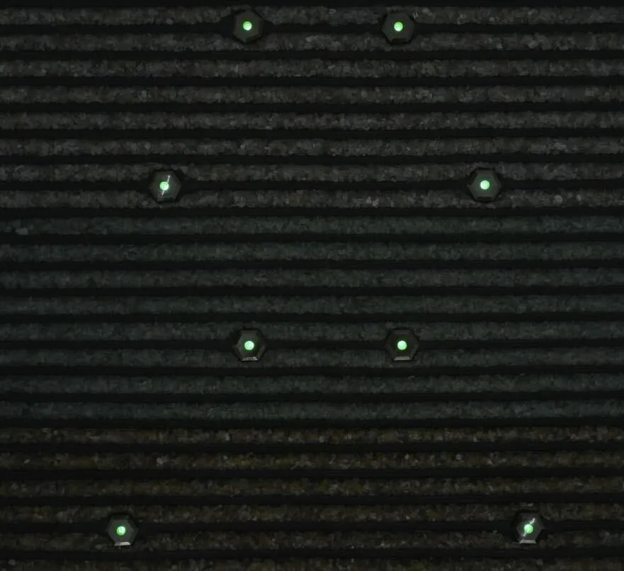 Black 7 Crystal Heating Mat, PEMF and Photon (red, green, purple)   FREE Belt