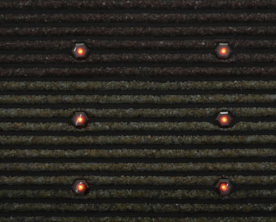 Black 7 Crystal Heating Mat, PEMF and Photon (red, green, purple)   FREE Belt