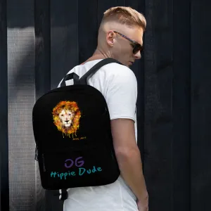 Black Backpack - OG Hippie Dude