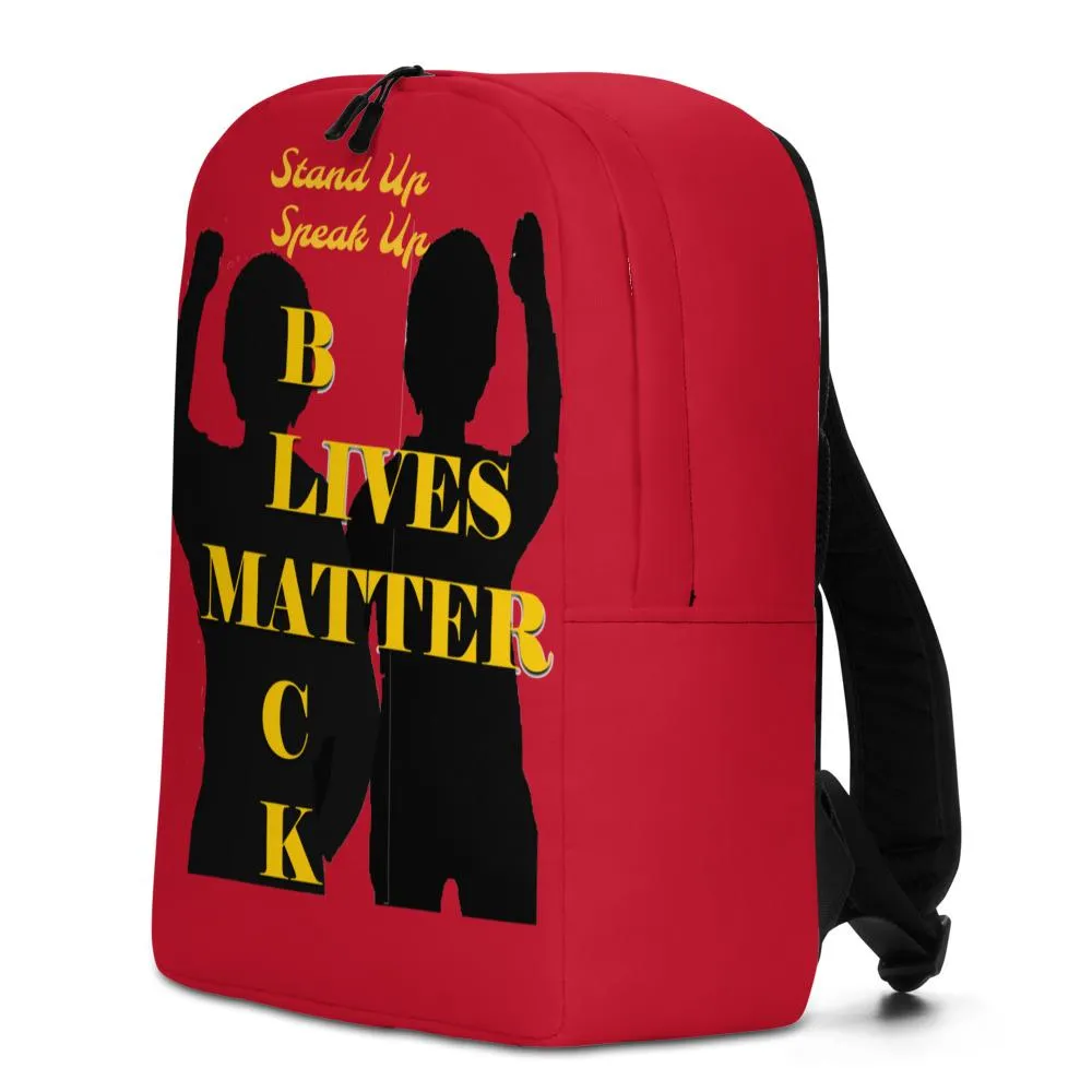 Black Lives Matter Minimalist Backpack