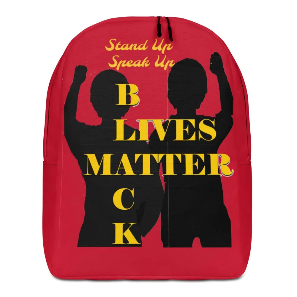 Black Lives Matter Minimalist Backpack