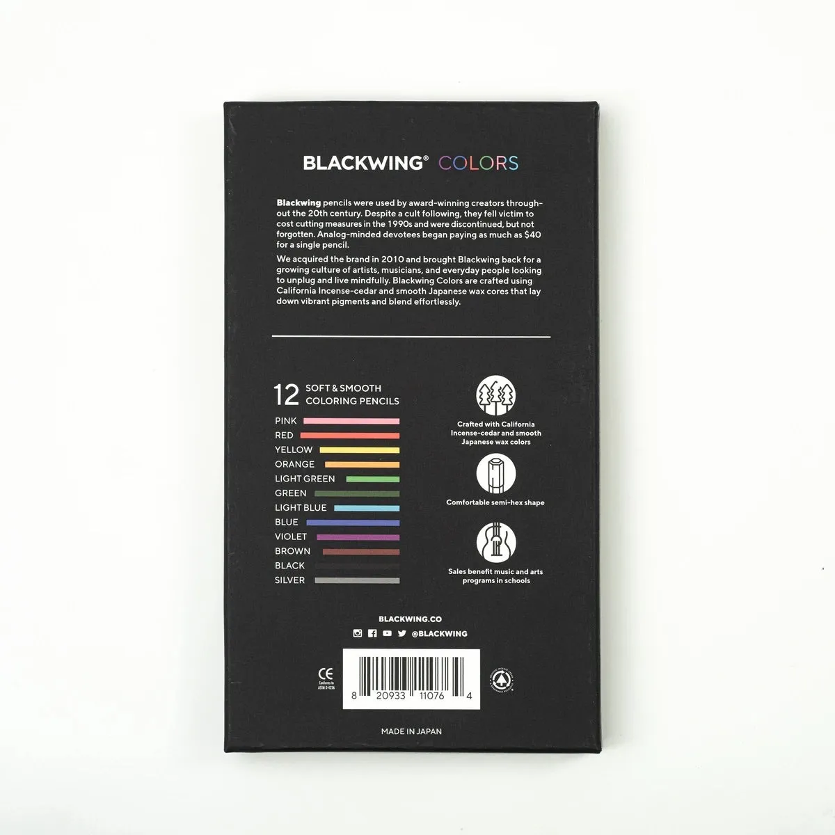 Blackwing Coloured Pencils