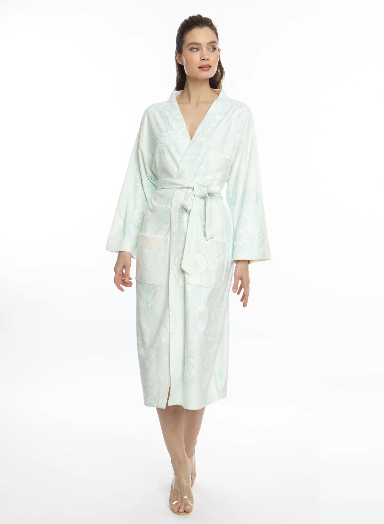 Bliss Arctic Blue Kimono