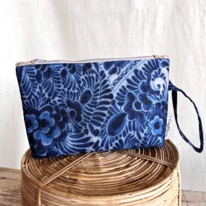 Blue Delft Clutch