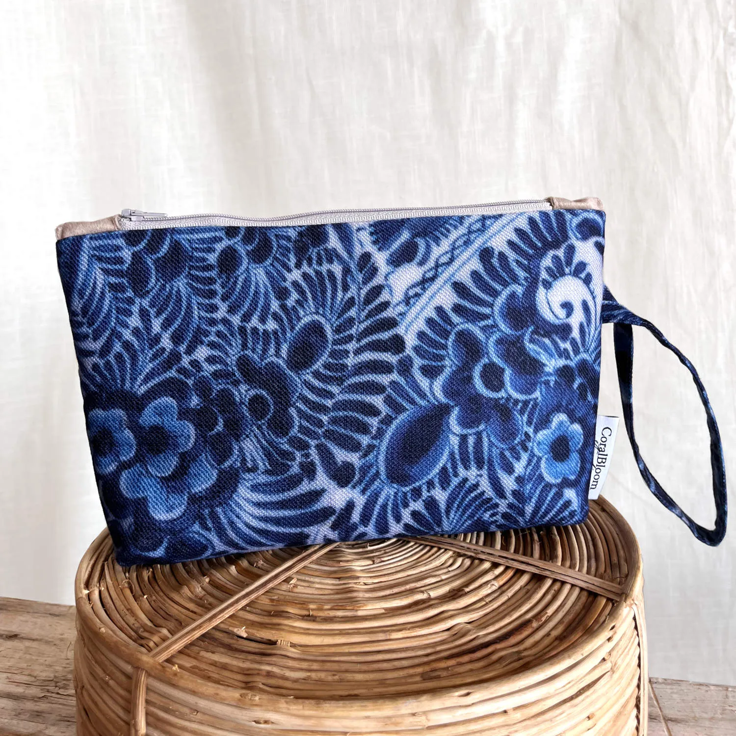 Blue Delft Clutch