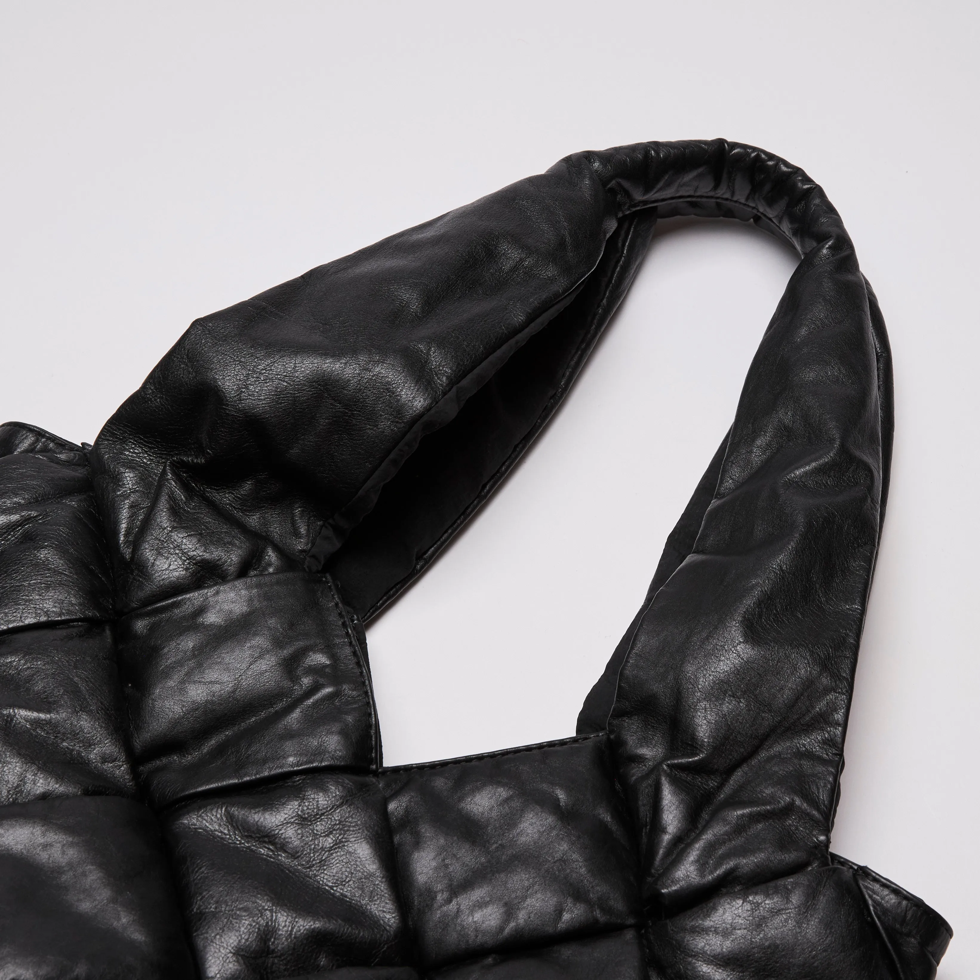 Bottega Veneta Woven Padded Paper Cassette Tote
