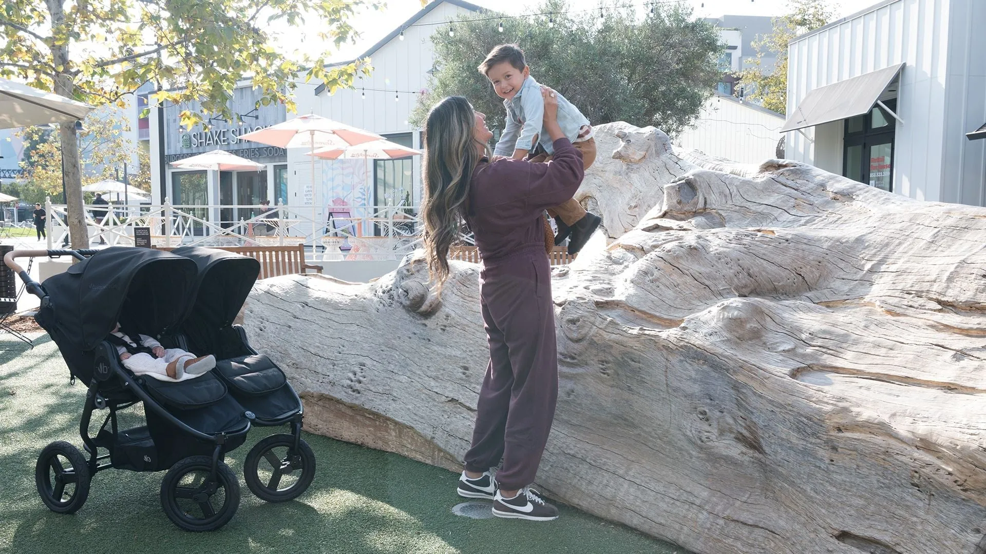 Bumbleride Indie Twin Stroller - Ocean