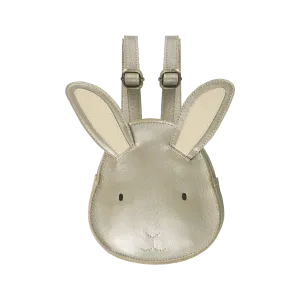 Buna Exclusive Backpack | Bunny | Champagne Metallic Leather
