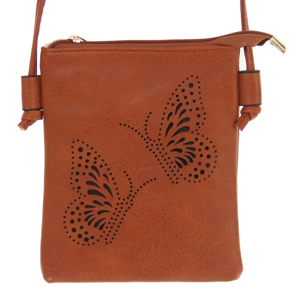 Butterfly Cutout Bag CARAMEL