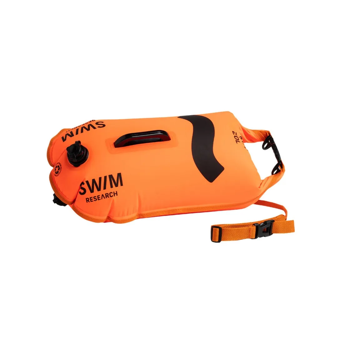 C-Skins Swim Research Safety Buoy & Dry Bag 20L Orange