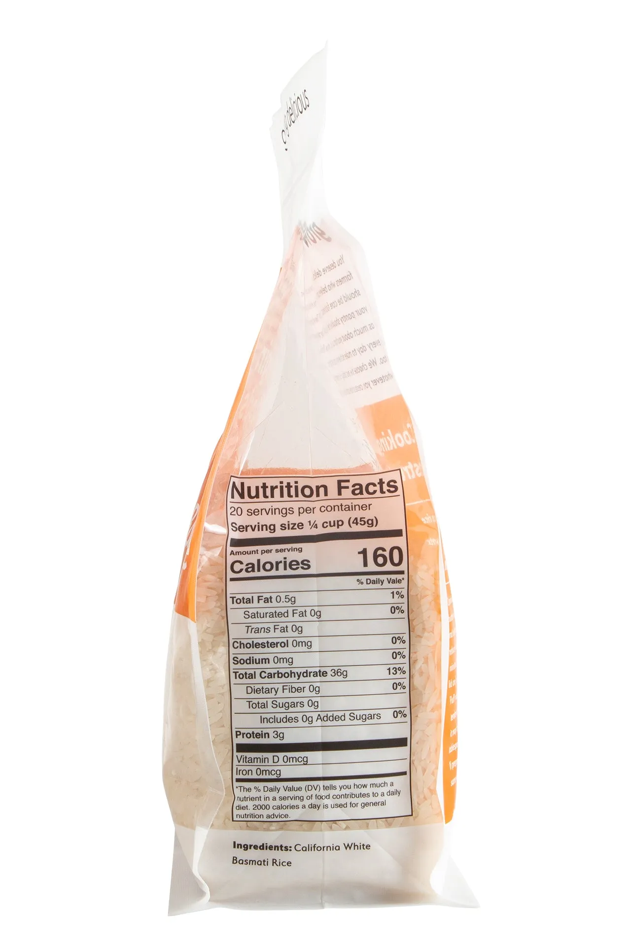 California White Basmati Rice - 6 pack of 2 lb. bags