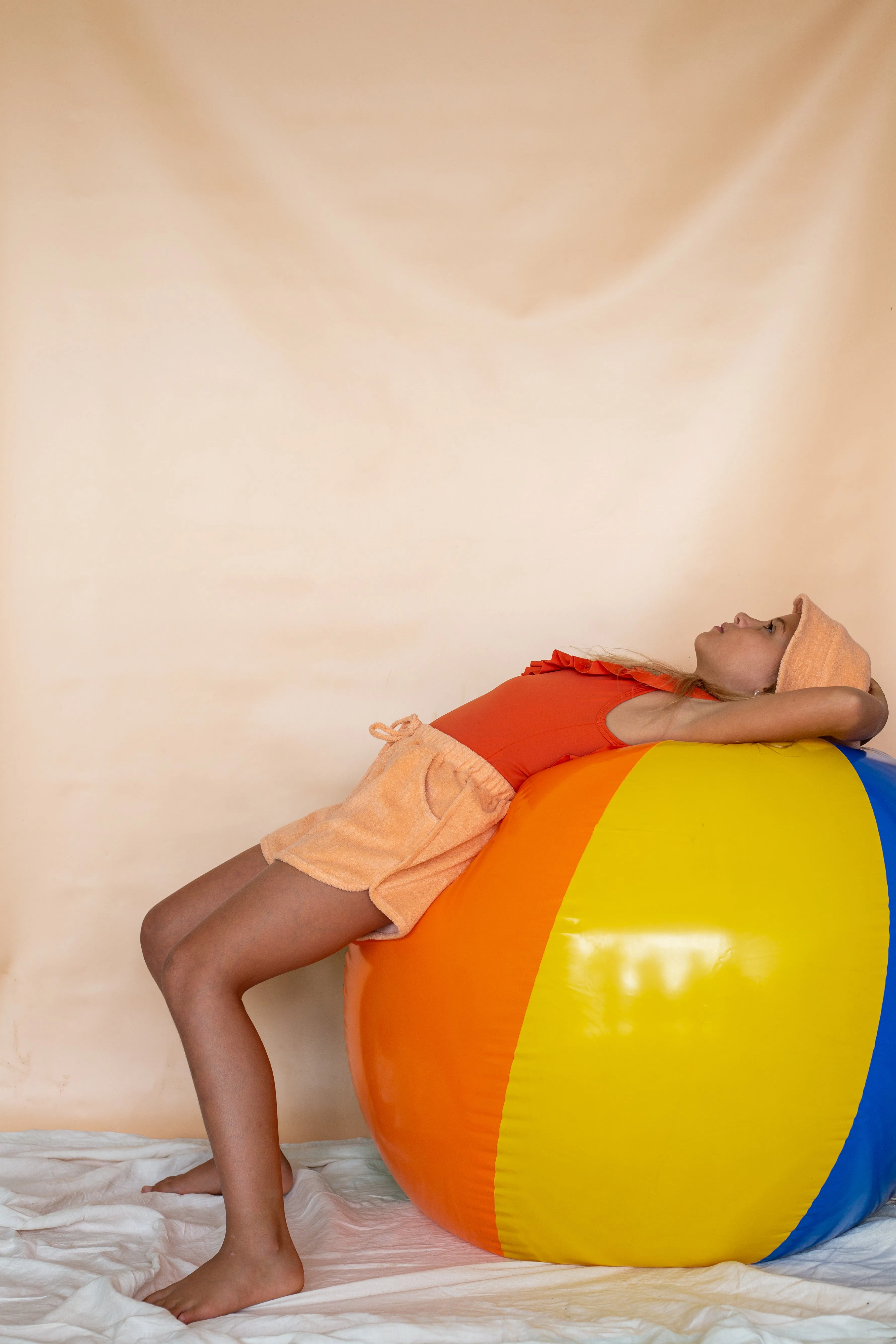 Callie Terry Shorts - Peach Nougat