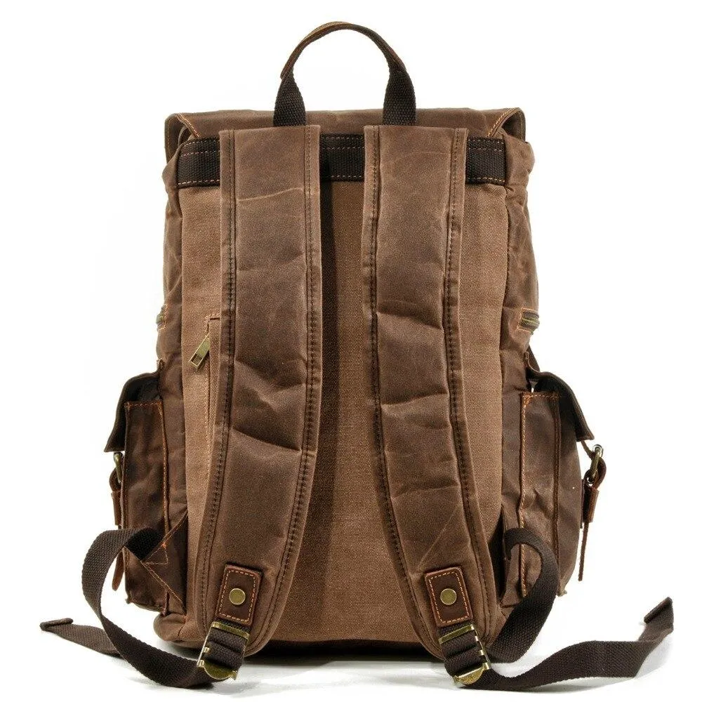 Canvas Drawstring Backpack | MONTREUX
