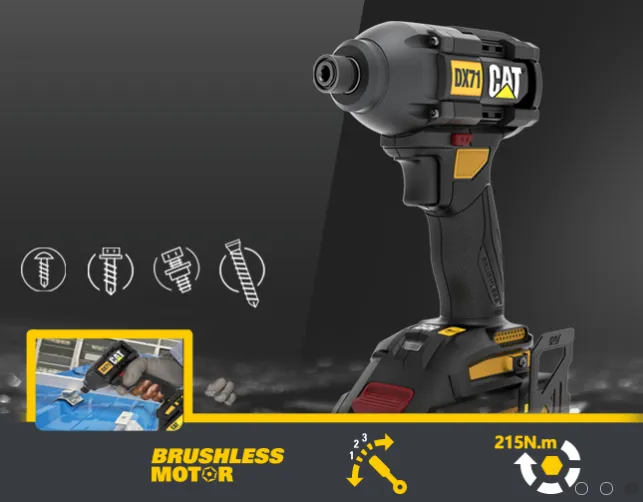 Cat  - 18V Brushless Impact Driver - IBF