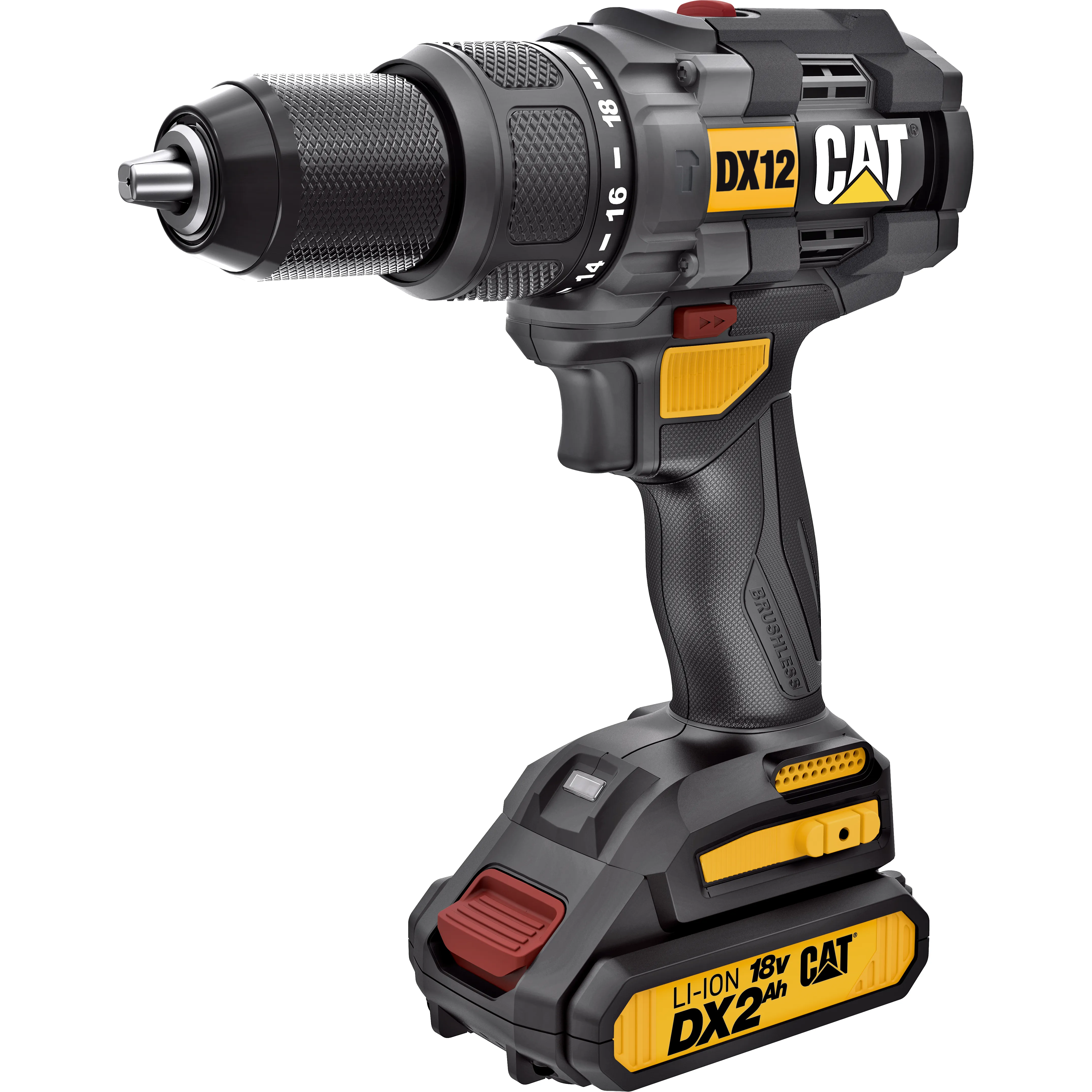 CAT DX12K 18V Combi Drill & Impact Driver Kit