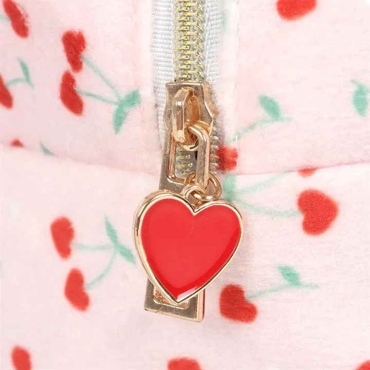 Cherry Hearts Toilerty/Make-Up Bag