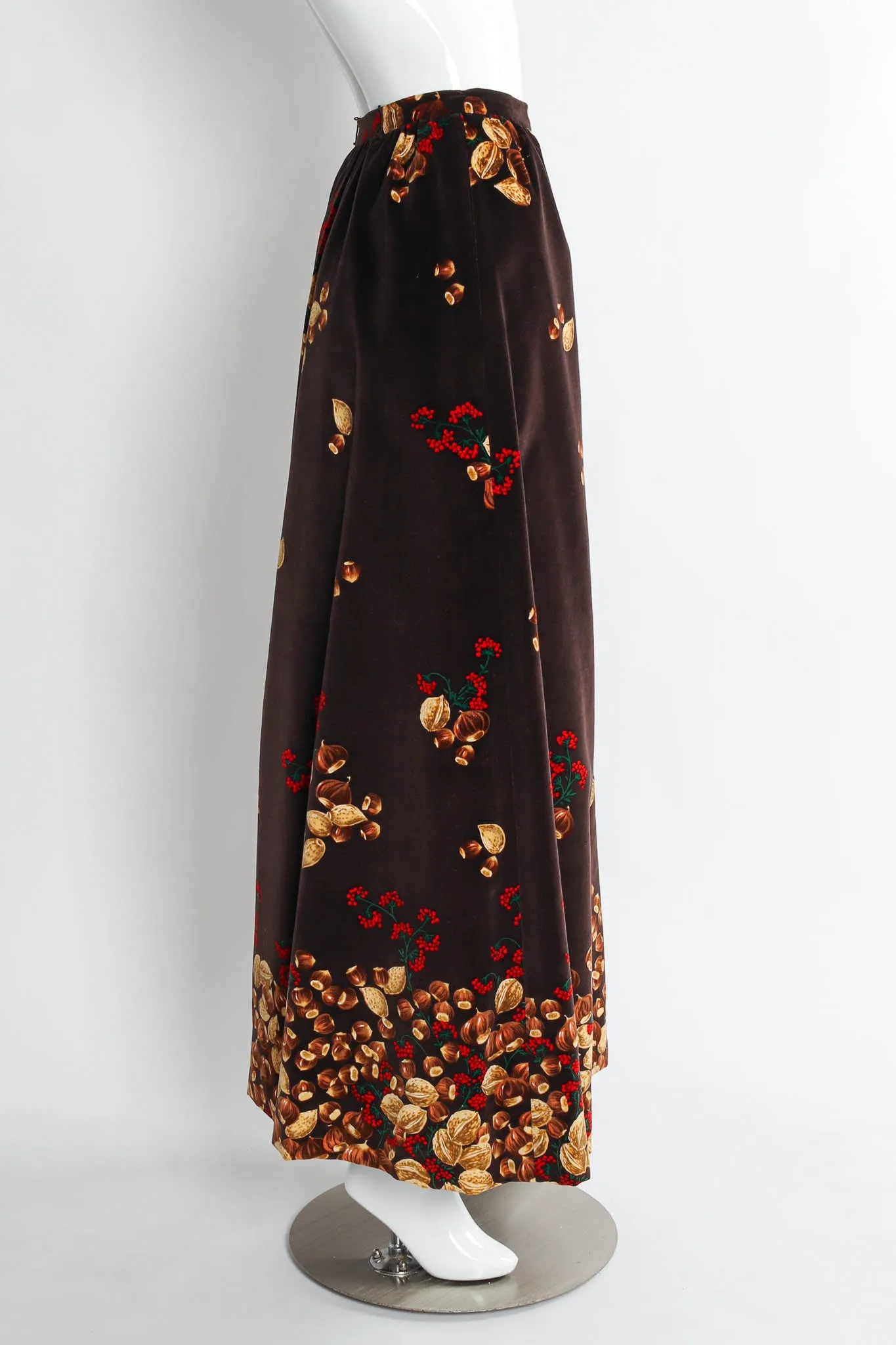 Chestnuts Berries Top & Skirt Set