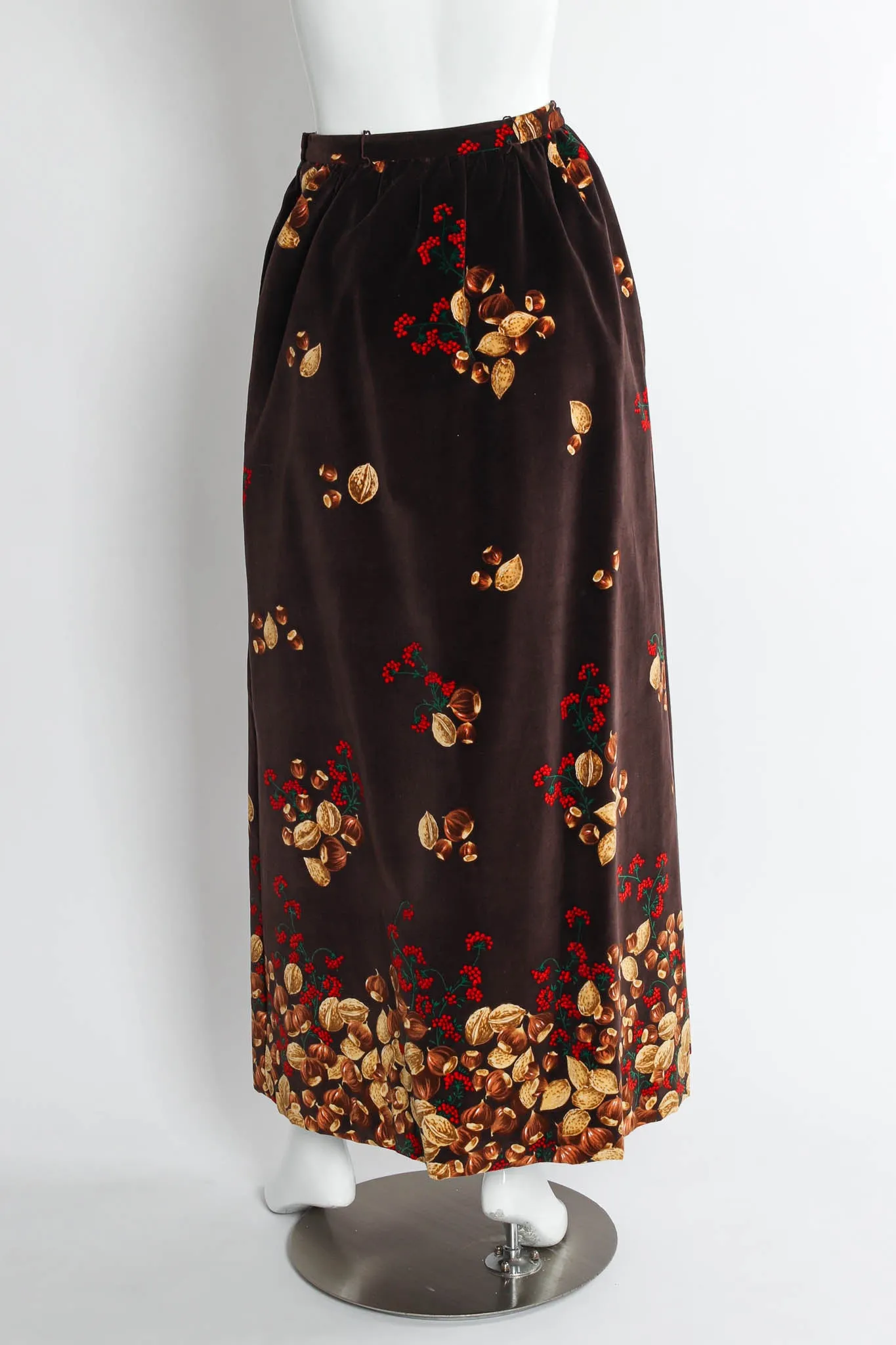 Chestnuts Berries Top & Skirt Set