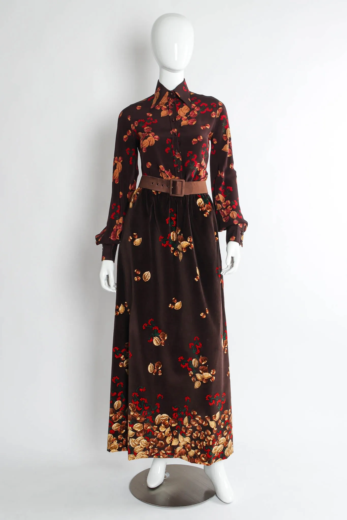 Chestnuts Berries Top & Skirt Set