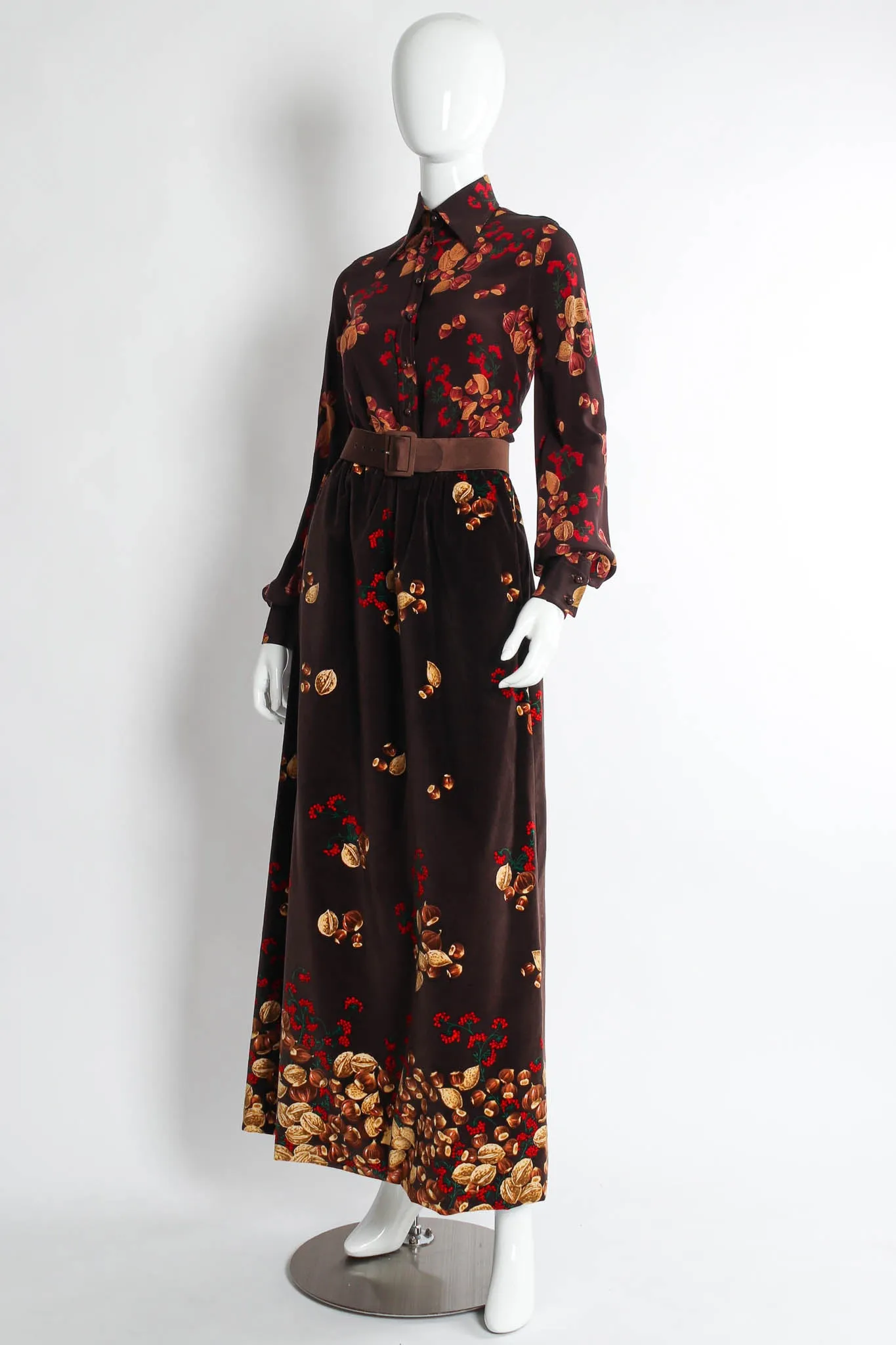 Chestnuts Berries Top & Skirt Set