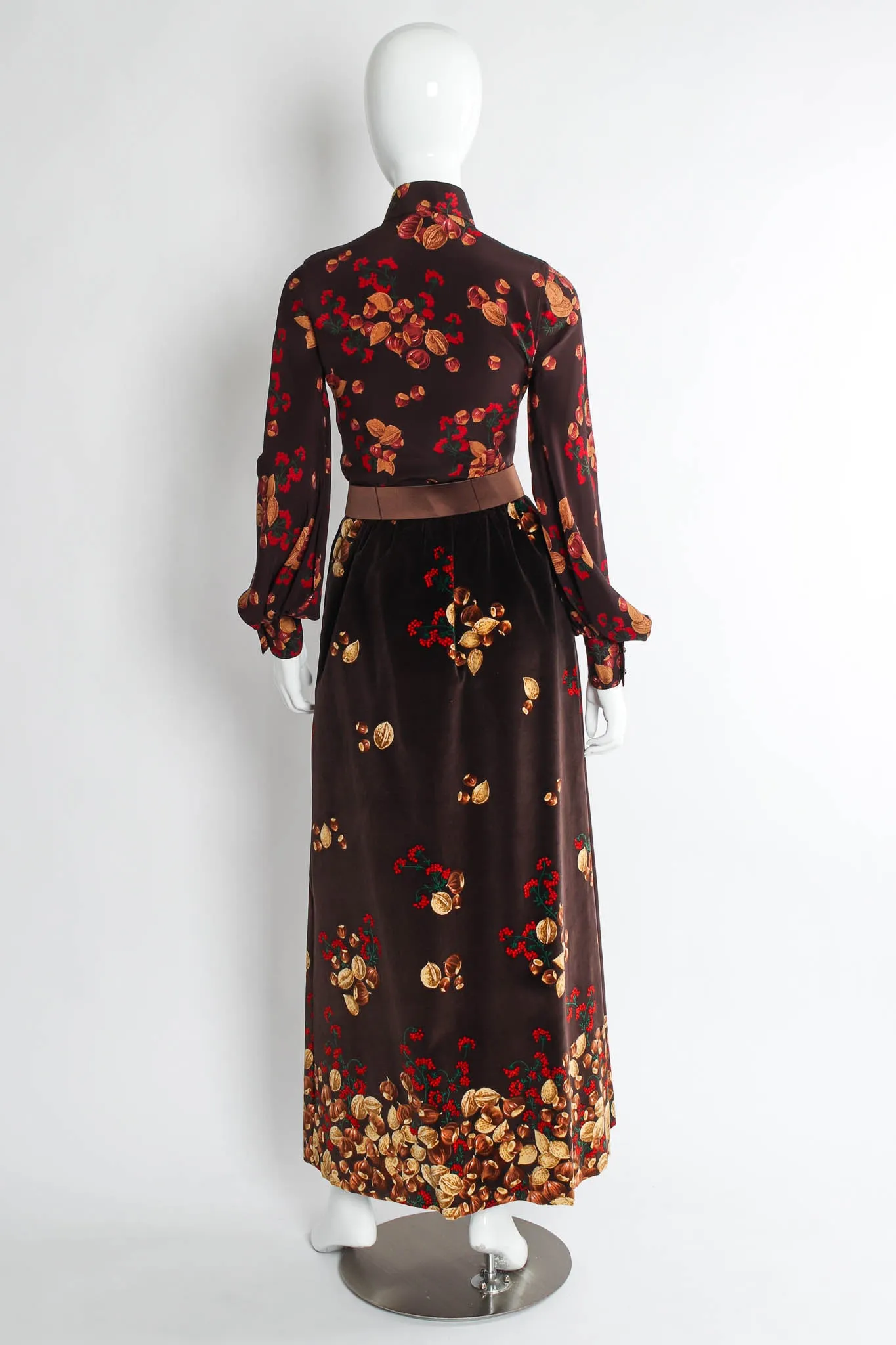 Chestnuts Berries Top & Skirt Set