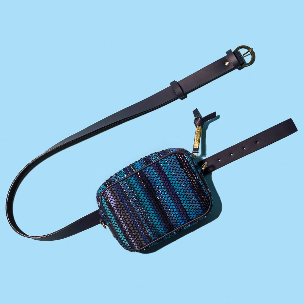 Chindi Boxy Sling - Deep Ocean