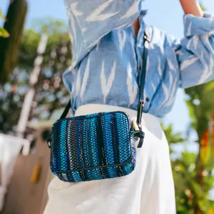 Chindi Boxy Sling - Deep Ocean