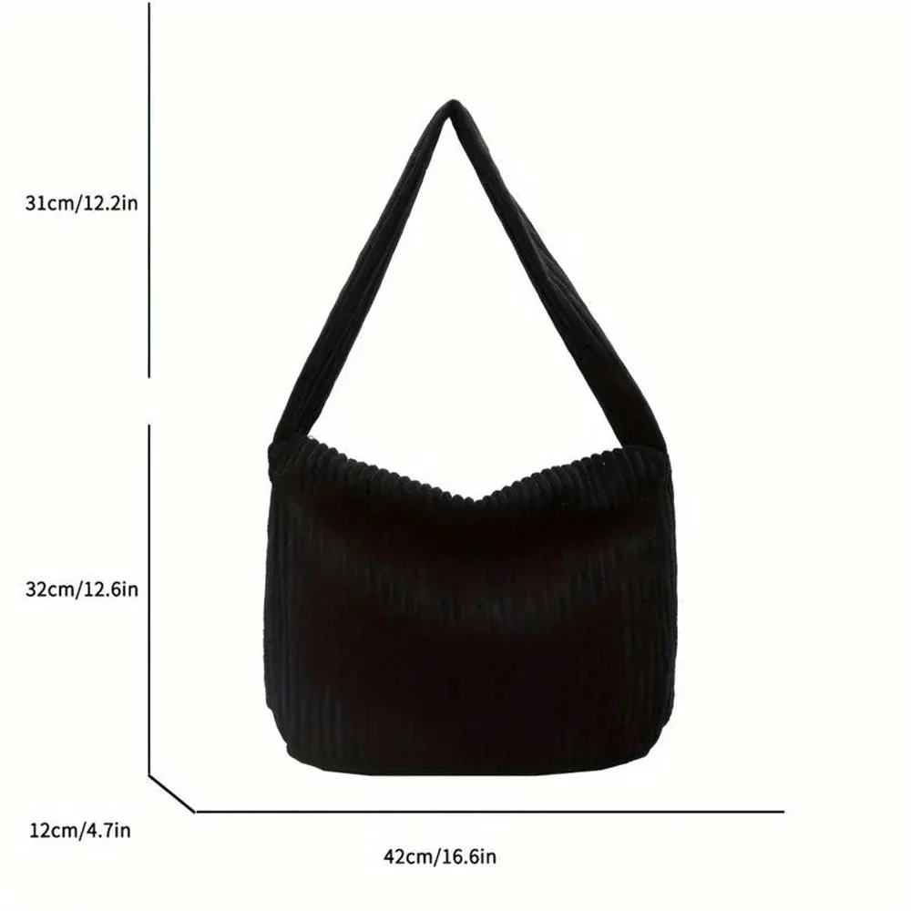 CLARA | Corduroy Shoulder Bag