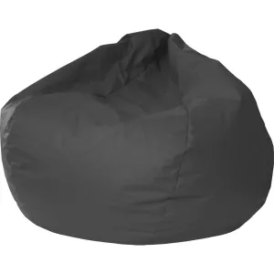 Classic Bean Bag Trule Size: Small Body Fabric: Black Leather Look Vinyl