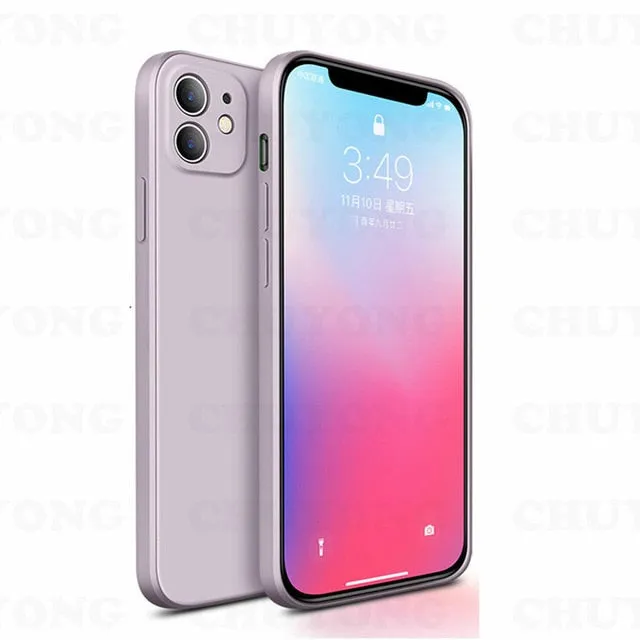 Classic Plating Frame Transparent Case For iPhone SE 2020 Clear Silicone Cover For iPhone 12 11 Pro XS Max XR X 10 7 8 6 6S PIus