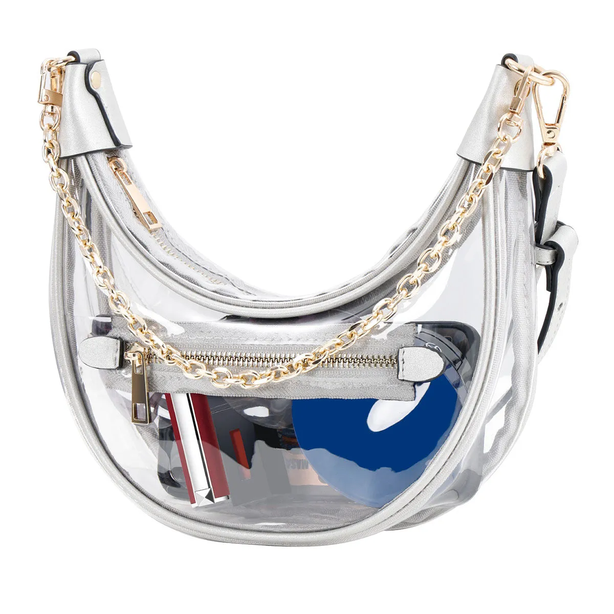 Clear Fanny Pack Stadium Approved – Waterproof Belt Bag for Women & Men, Crossbody with Adjustable Strap for Festival & Sports
