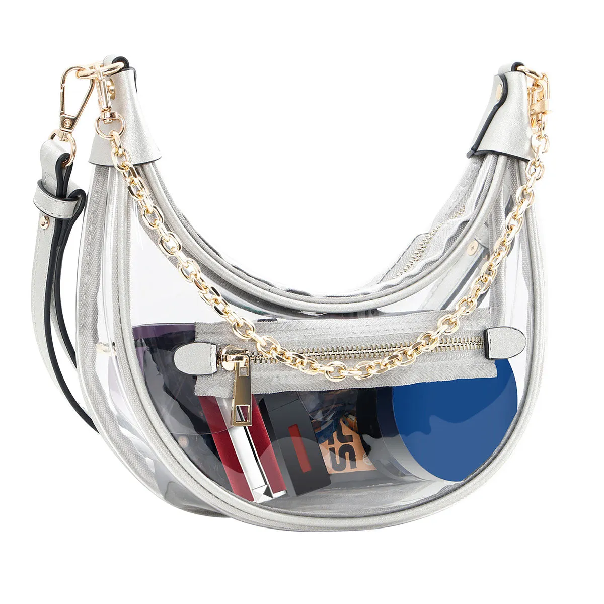Clear Fanny Pack Stadium Approved – Waterproof Belt Bag for Women & Men, Crossbody with Adjustable Strap for Festival & Sports