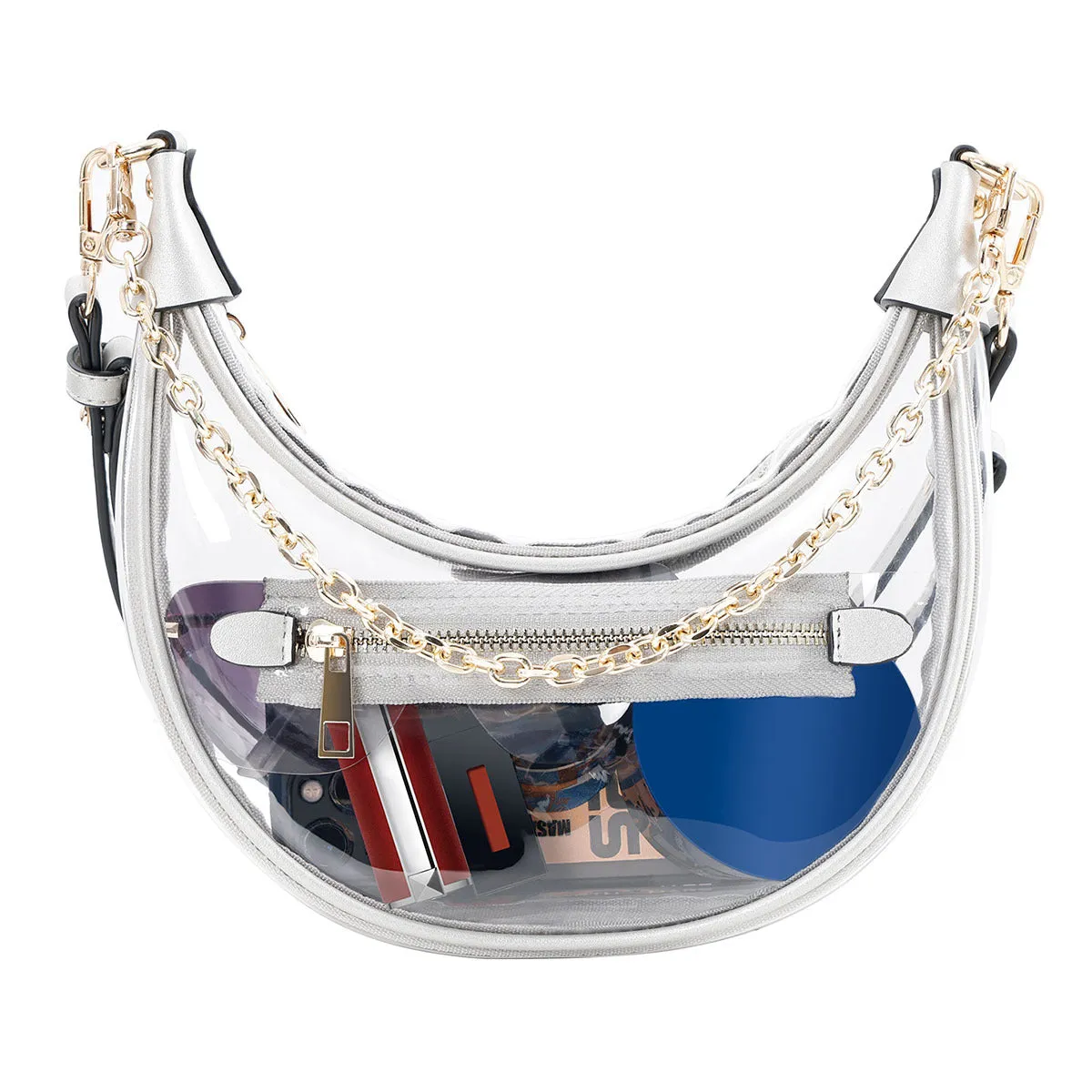 Clear Fanny Pack Stadium Approved – Waterproof Belt Bag for Women & Men, Crossbody with Adjustable Strap for Festival & Sports