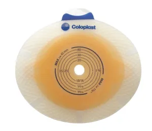 Coloplast SenSura Click Xpro Two-Piece Pre-Cut Convex Light Extended Wear Skin Barrier with Flange and Belt Tabs 1" Stom