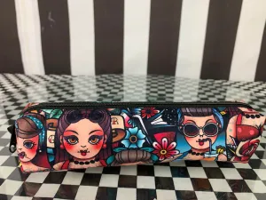 Cool babushka dolls boxy pencil case