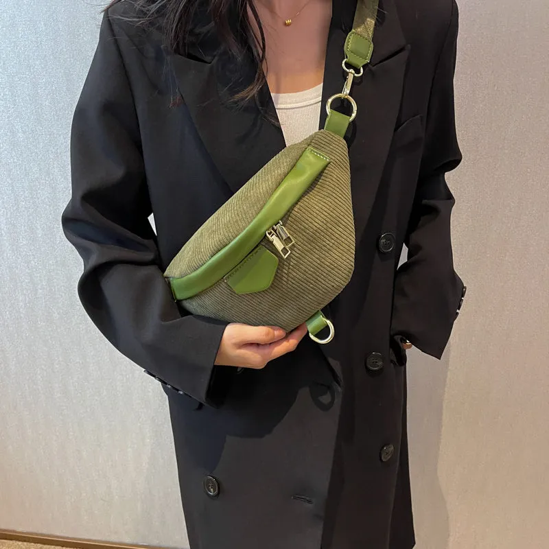 Corduroy Crossbody
