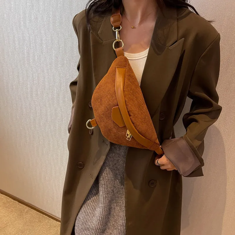Corduroy Crossbody