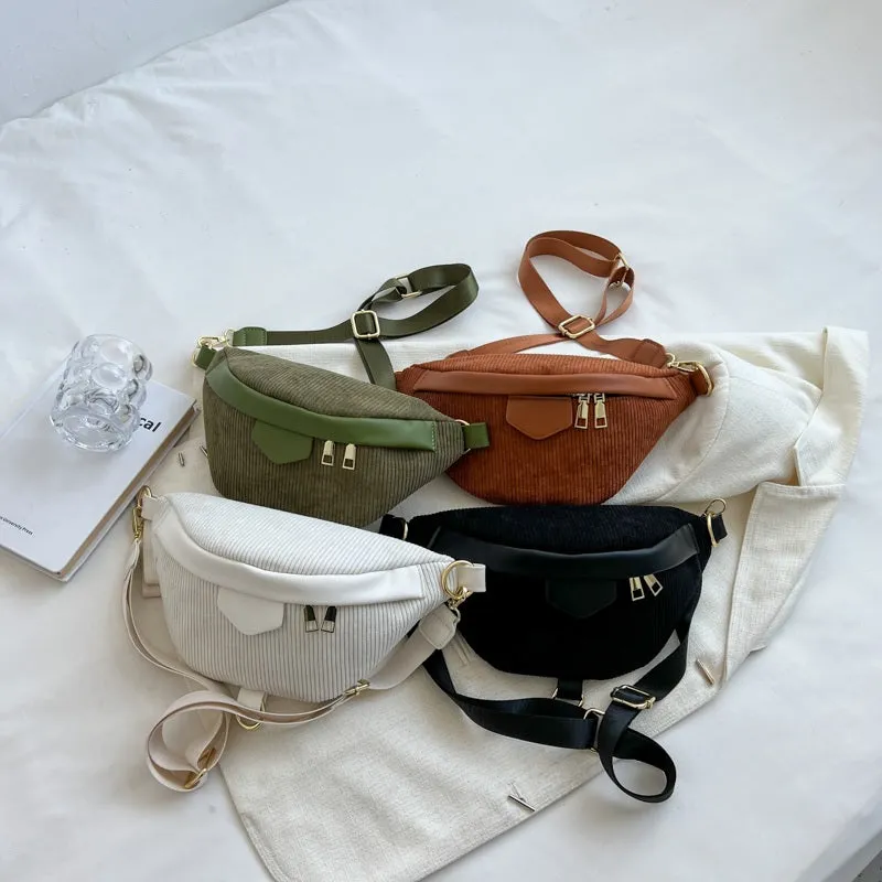 Corduroy Crossbody