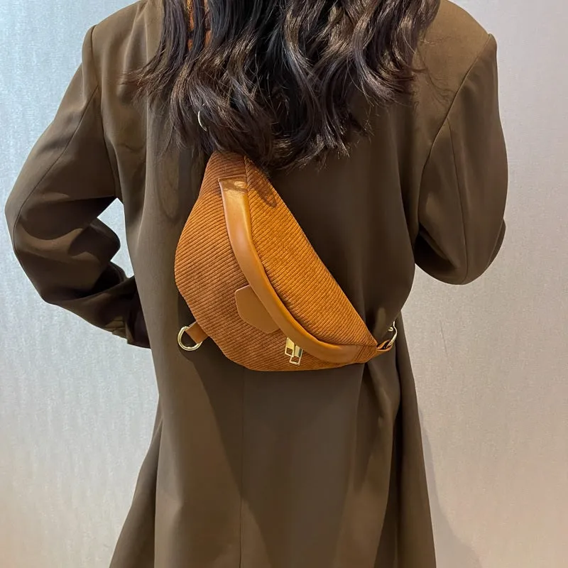 Corduroy Crossbody