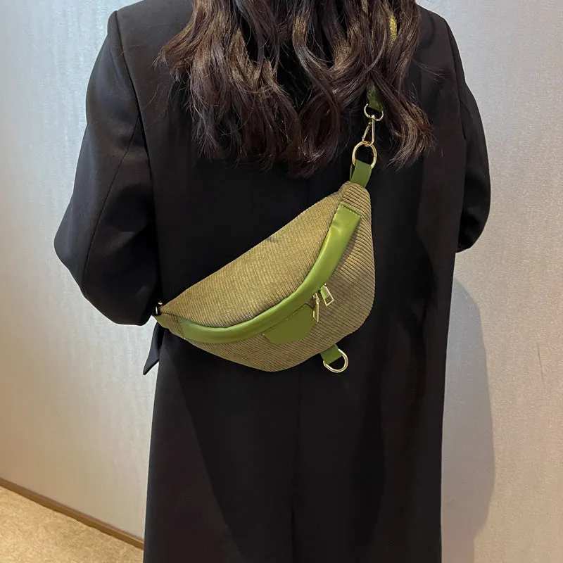 Corduroy Crossbody