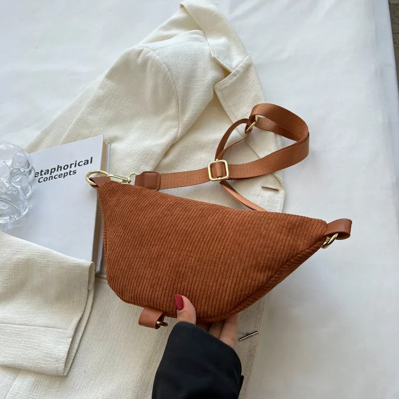 Corduroy Crossbody