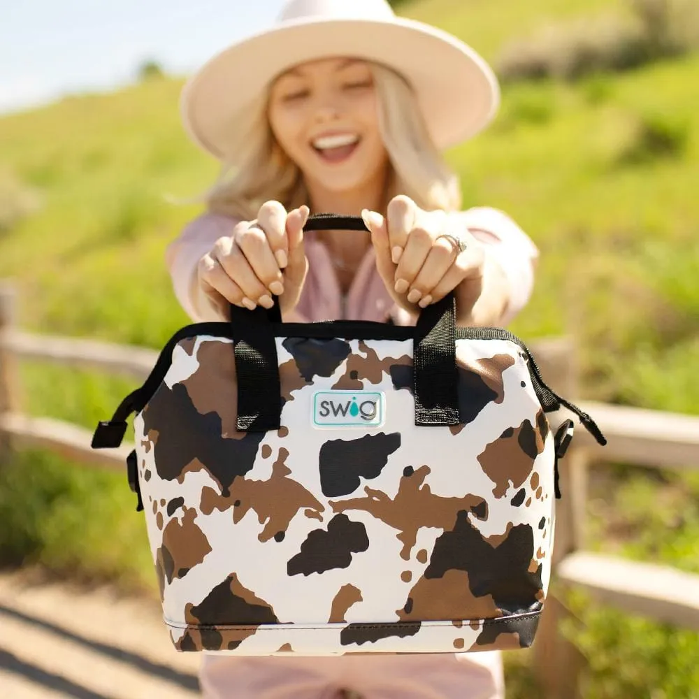 Cowhide Packi 12 Cooler