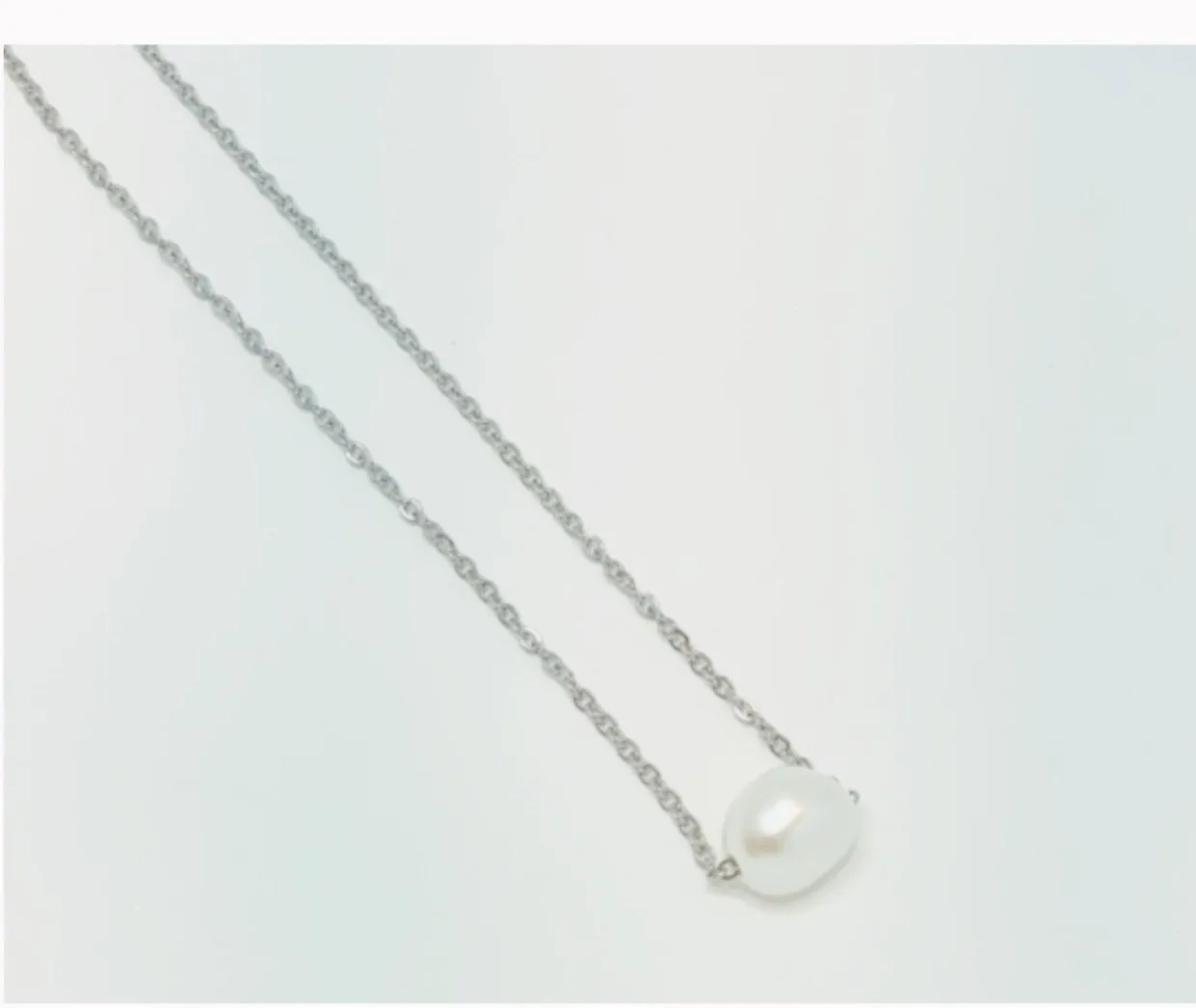 Cute teacher&#39;s gifts, Daycare provider gifts, Pre school teacher gift, Pearl necklace, Student teacher gifts, Sunday school teacher