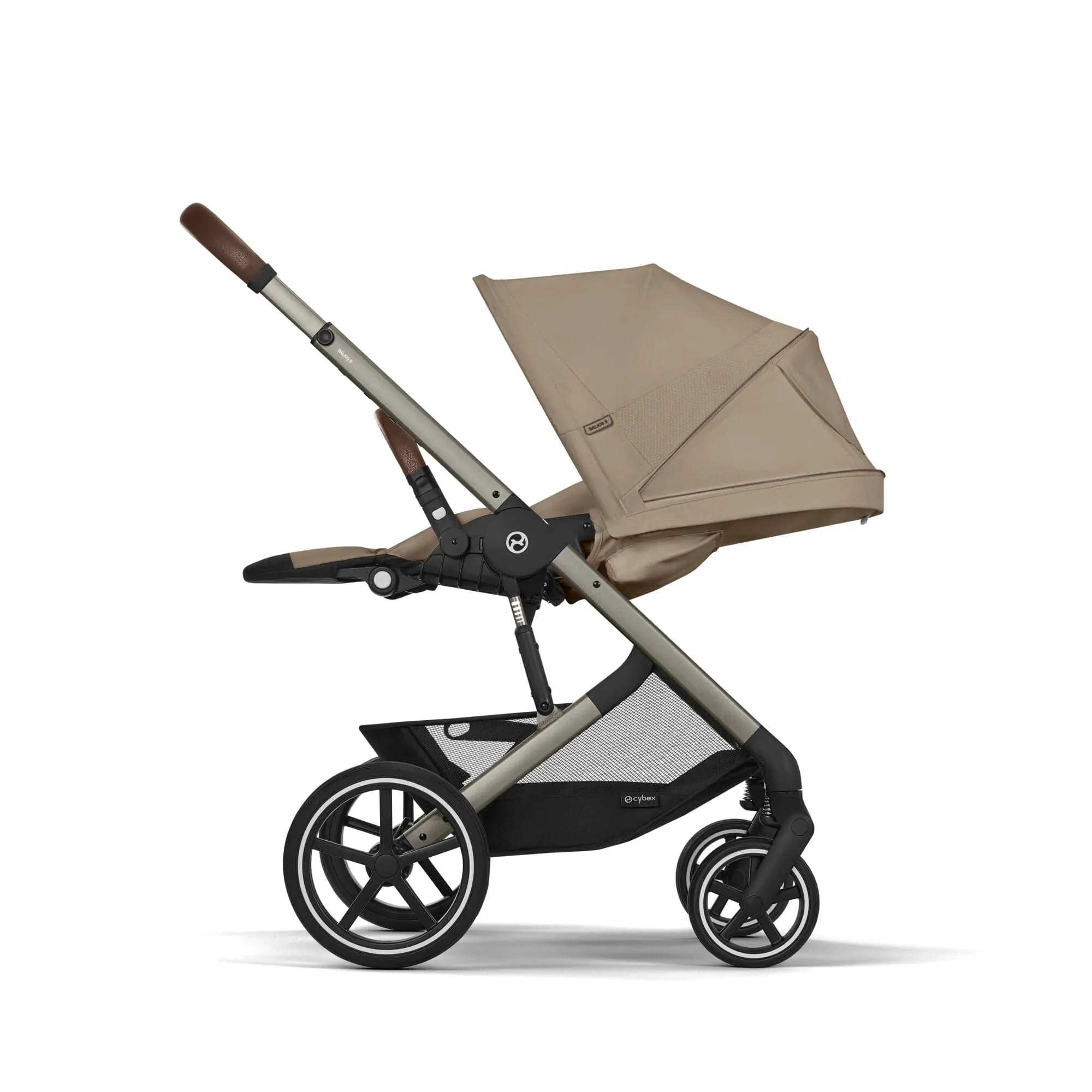 Cybex Balios S Lux Comfort Bundle - Taupe/Almond Beige