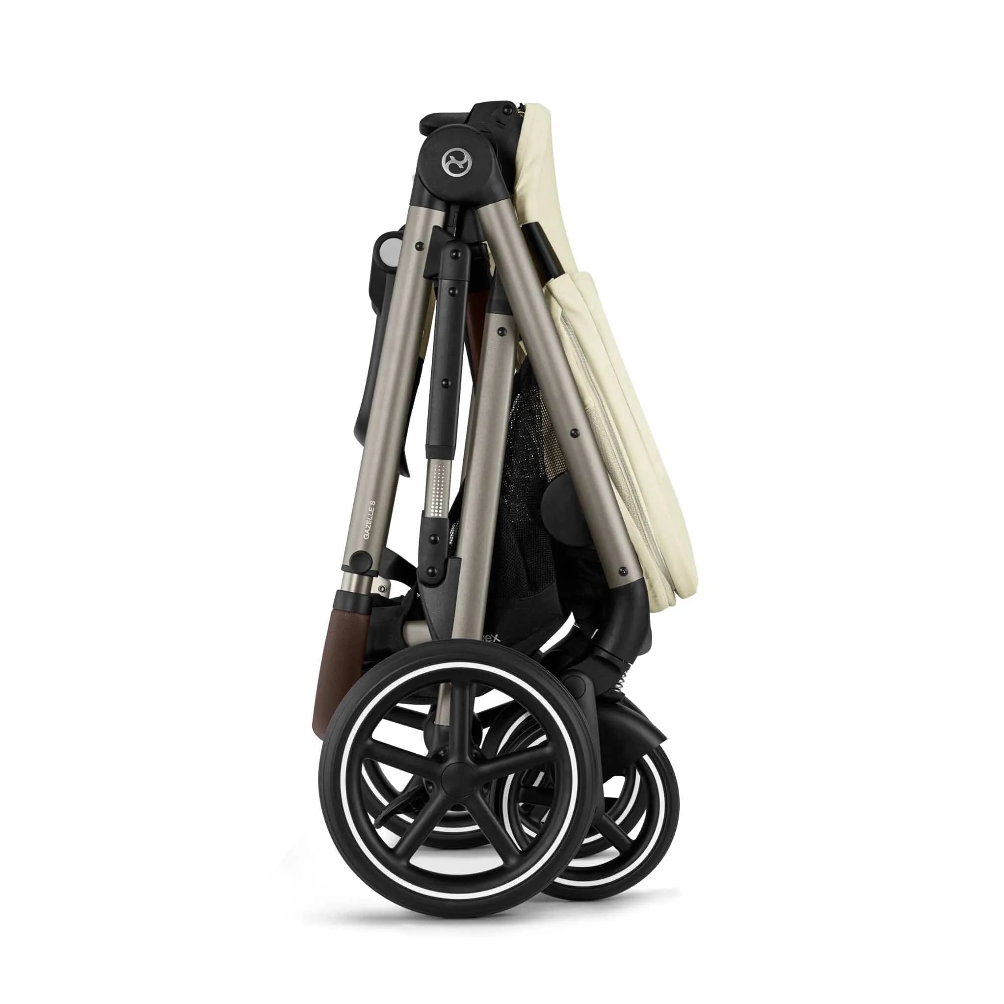 Cybex Gazelle S Comfort Bundle in Taupe/Seashell Beige