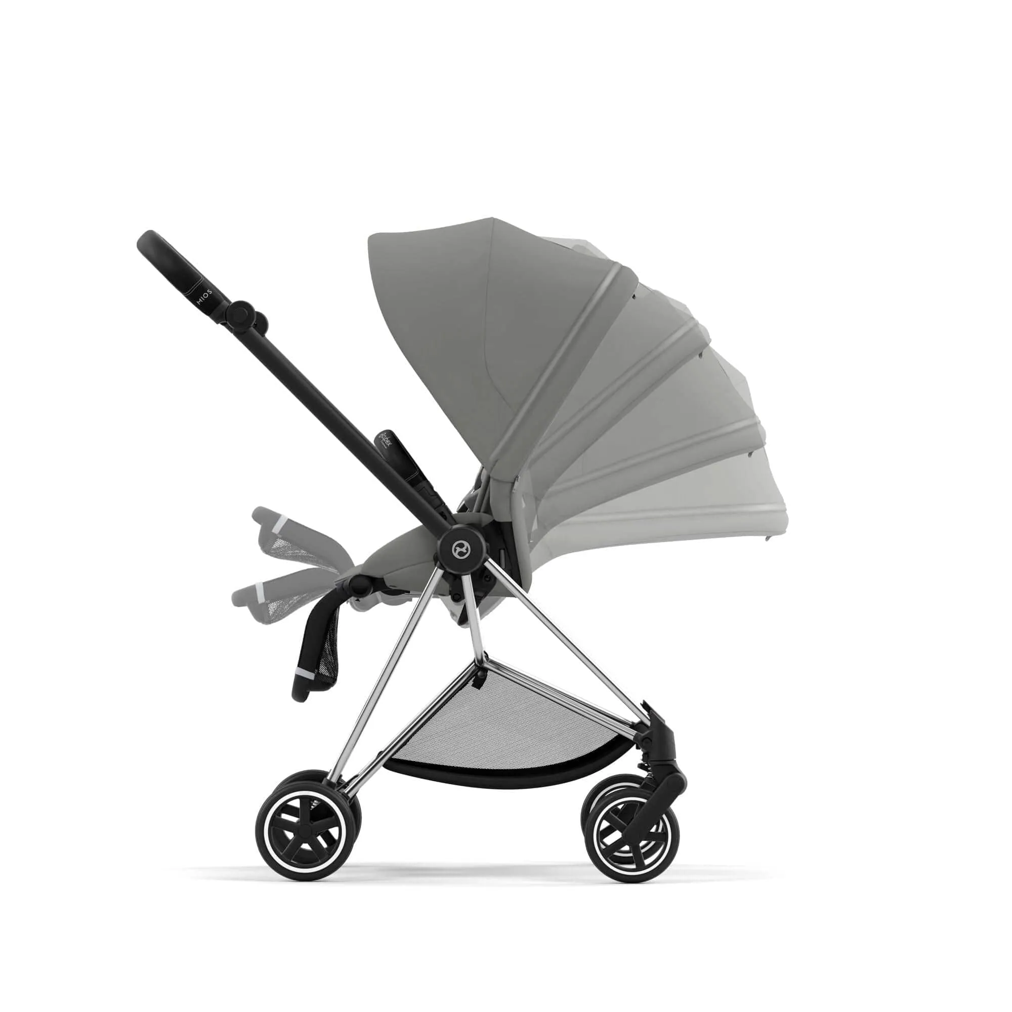 Cybex Mios│Chrome Black